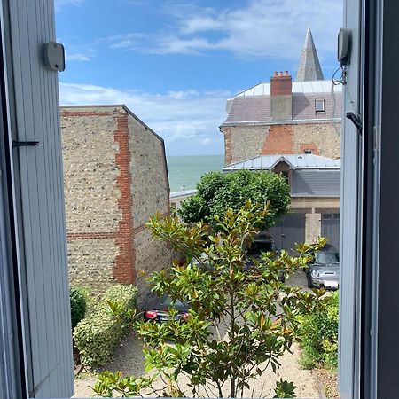 Studio Vue Mer A 2 Min De La Plage Villerville Luaran gambar