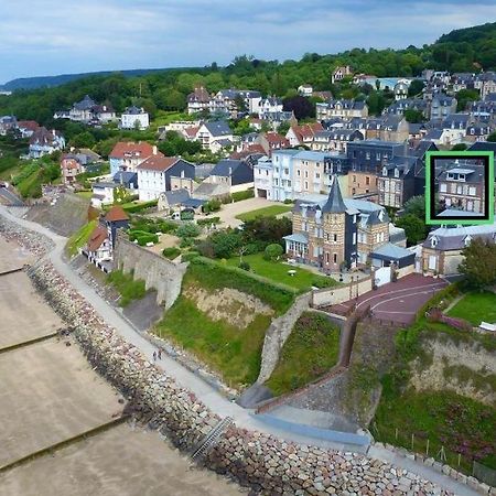 Studio Vue Mer A 2 Min De La Plage Villerville Luaran gambar