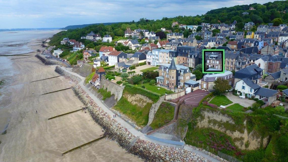 Studio Vue Mer A 2 Min De La Plage Villerville Luaran gambar